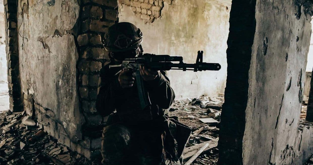 <em>Фото: 41-я отдельная механизированная бригада. Украинский военнослужащий</em>