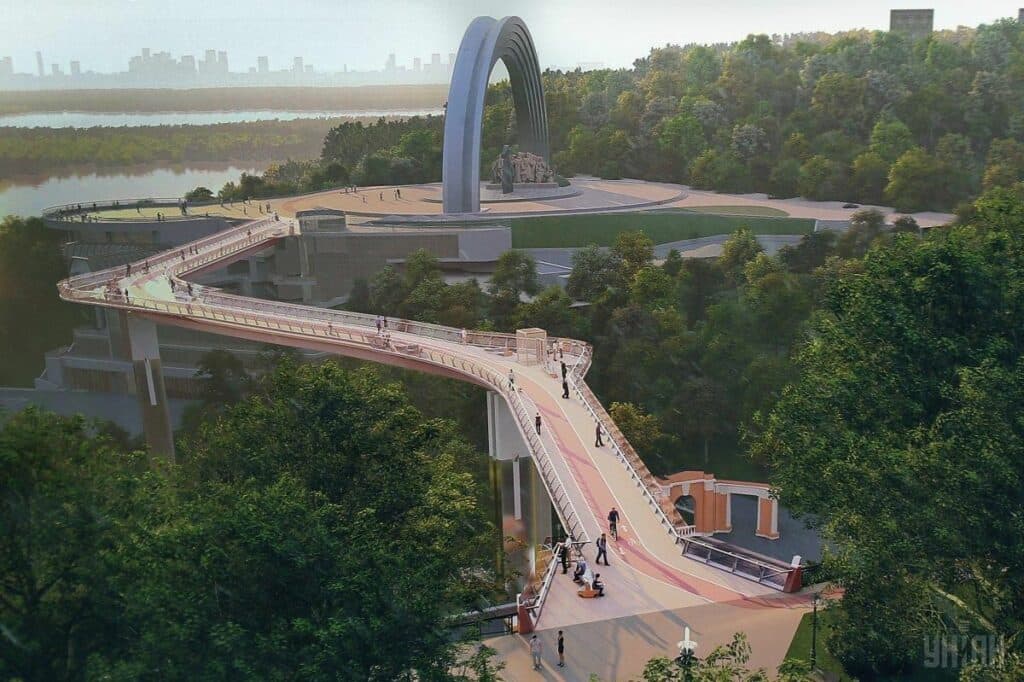 стеклянный мост Киев 1