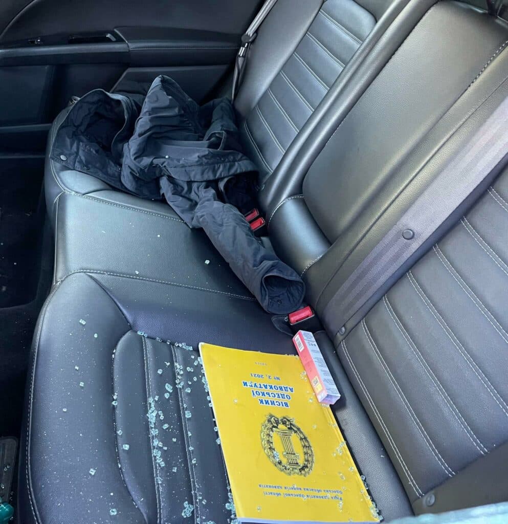 Лисянскому разбили авто