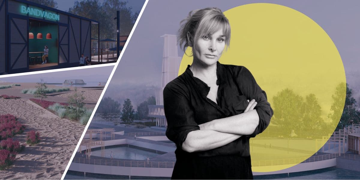 центральный пляж Мариуполя