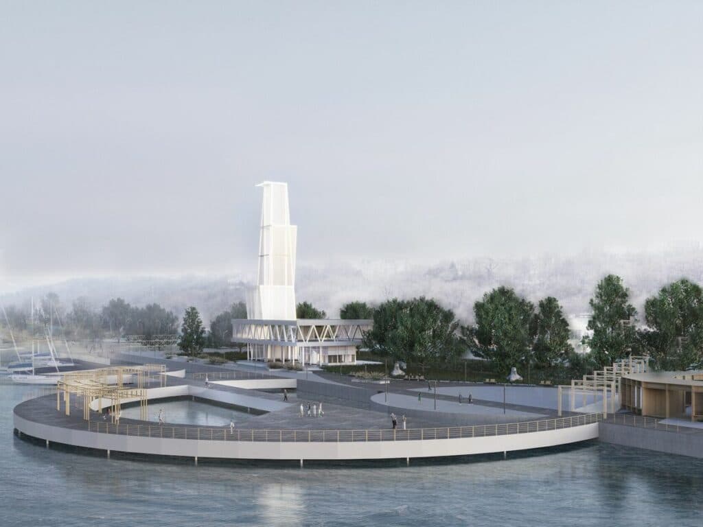 центральный пляж Мариуполя