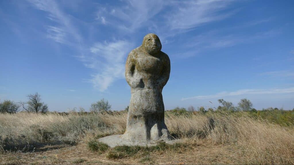 Скіфська баба на Сторожовому кургані