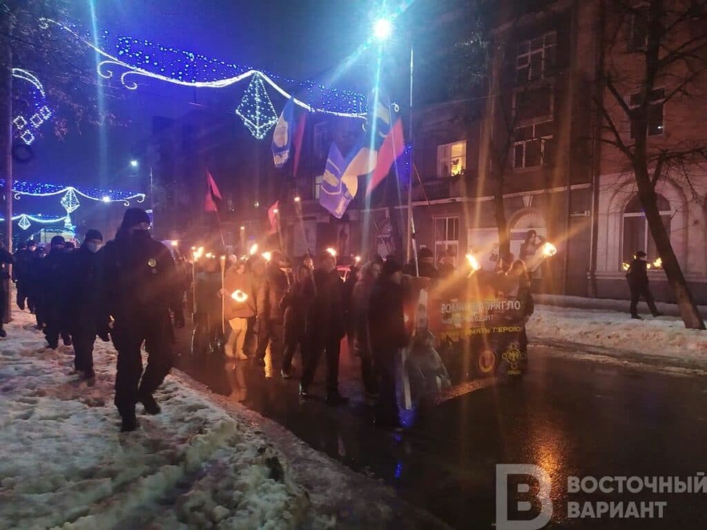 марш бандеры славянск