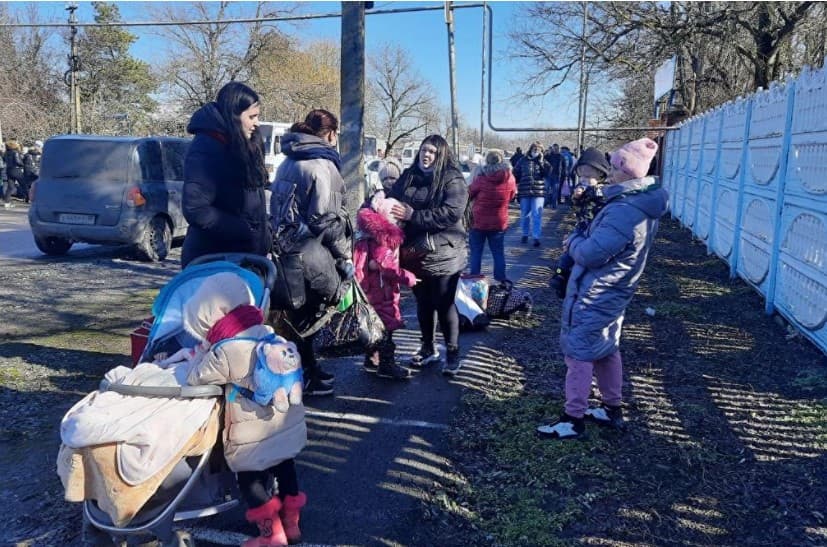 Эвакуация жителей ОРДЛО