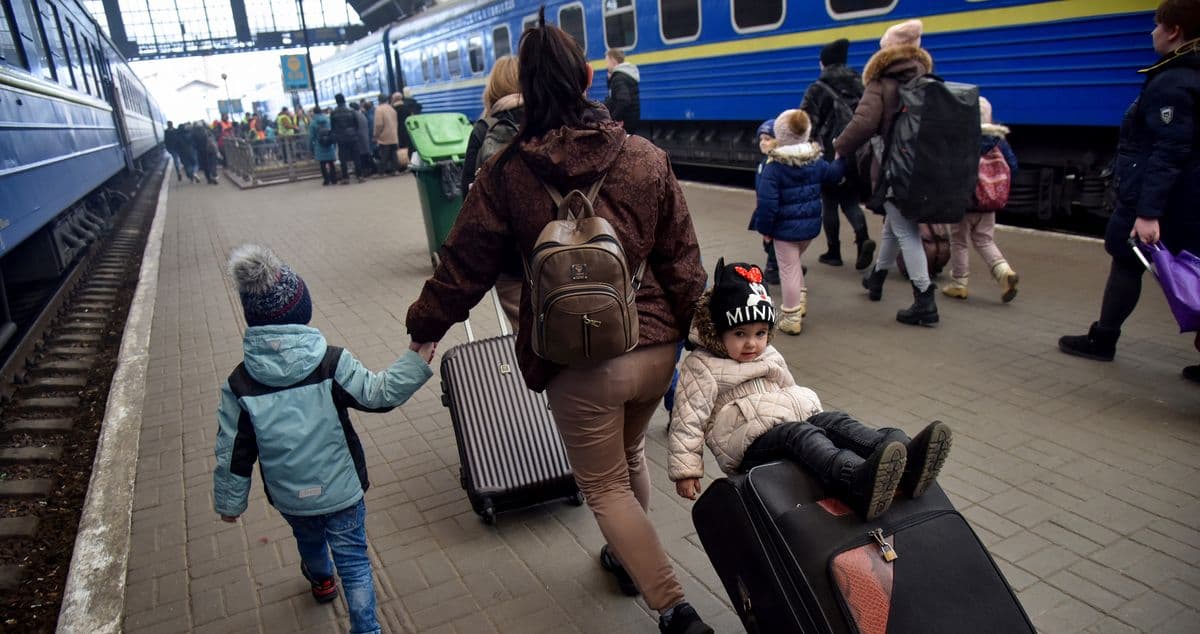 біженці з України війна