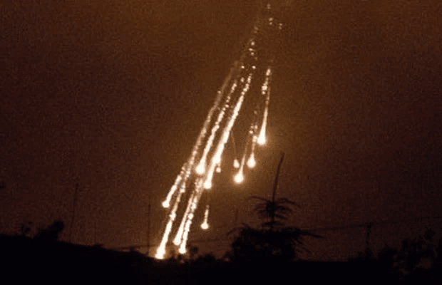 обстрелы донетчина фосфор