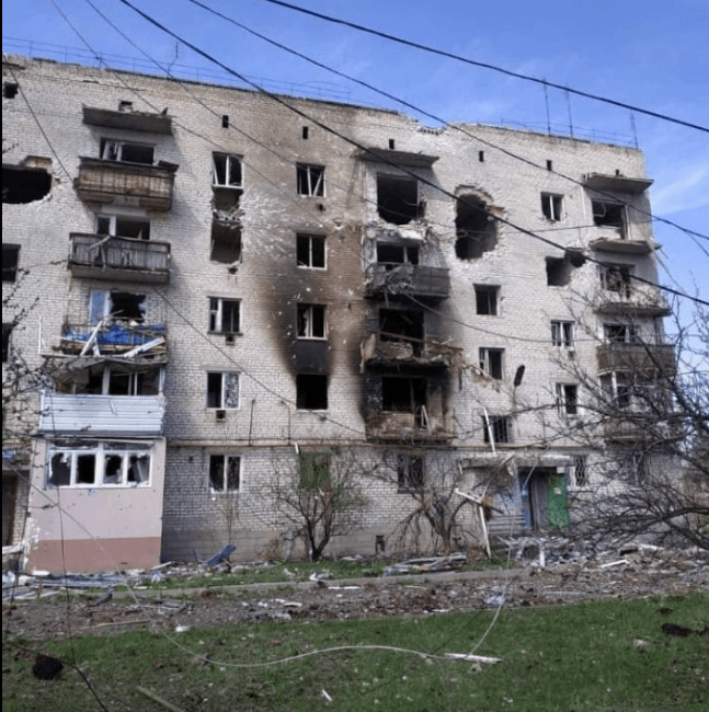 Денисова заявила, что "русский мир" унес жизни более 100 жителей Попасной на Луганщине