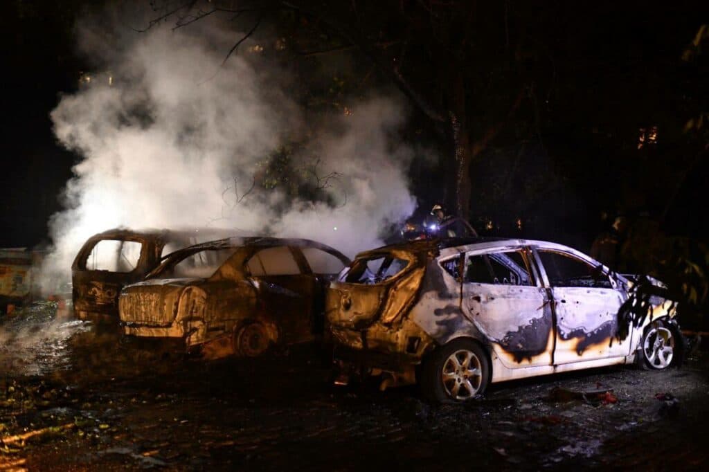 обстрел донецка