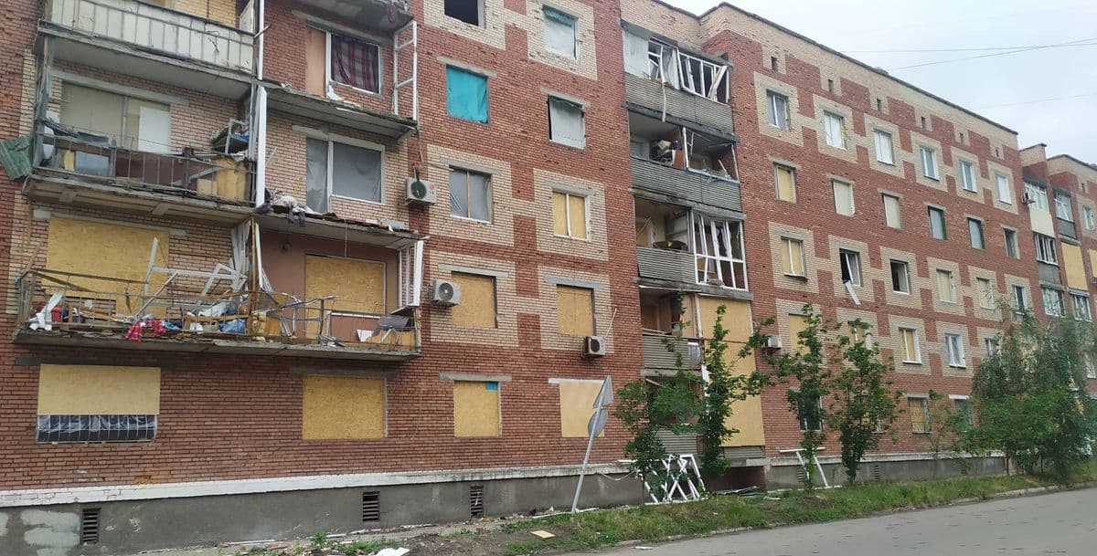 Слов'янськ обстріл будинку