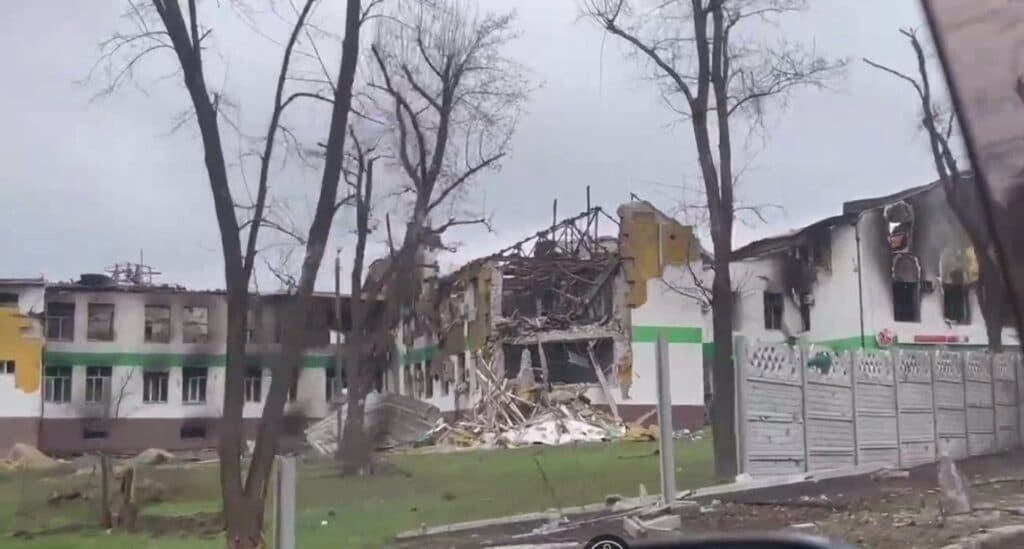 Міська лікарня № 1 після вторгнення росіян (2)