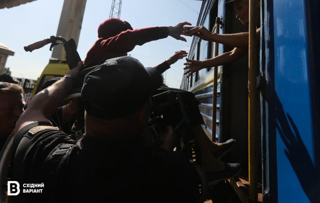 покровськ евакуація Донеччина поїзд