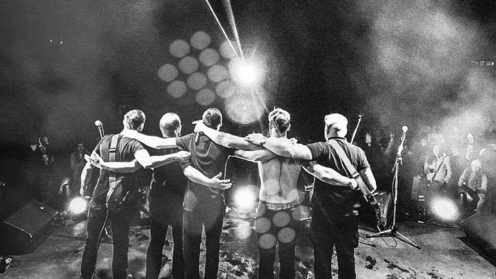 Гурт в повному складі на фестивалі