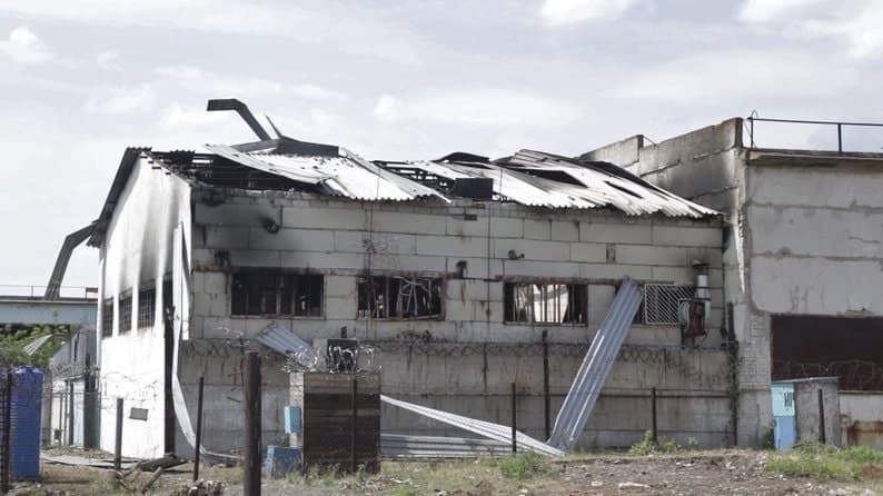 Оленівська колонія після терористичного акту з боку росії