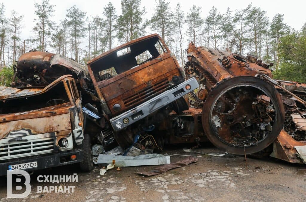 Лиман знищена техніка рашистів