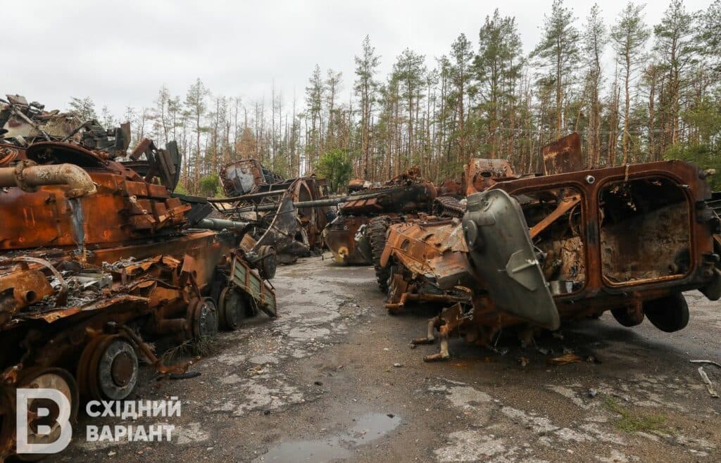 Лиман знищена техніка рашистів
