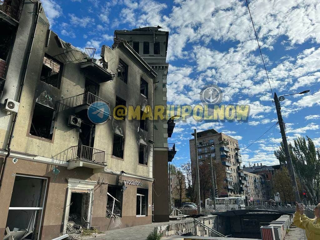 Маріуполь сьогодні, центр міста