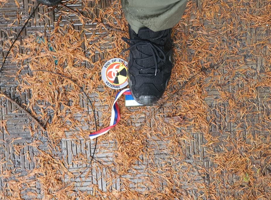 Залишки речей окупантів