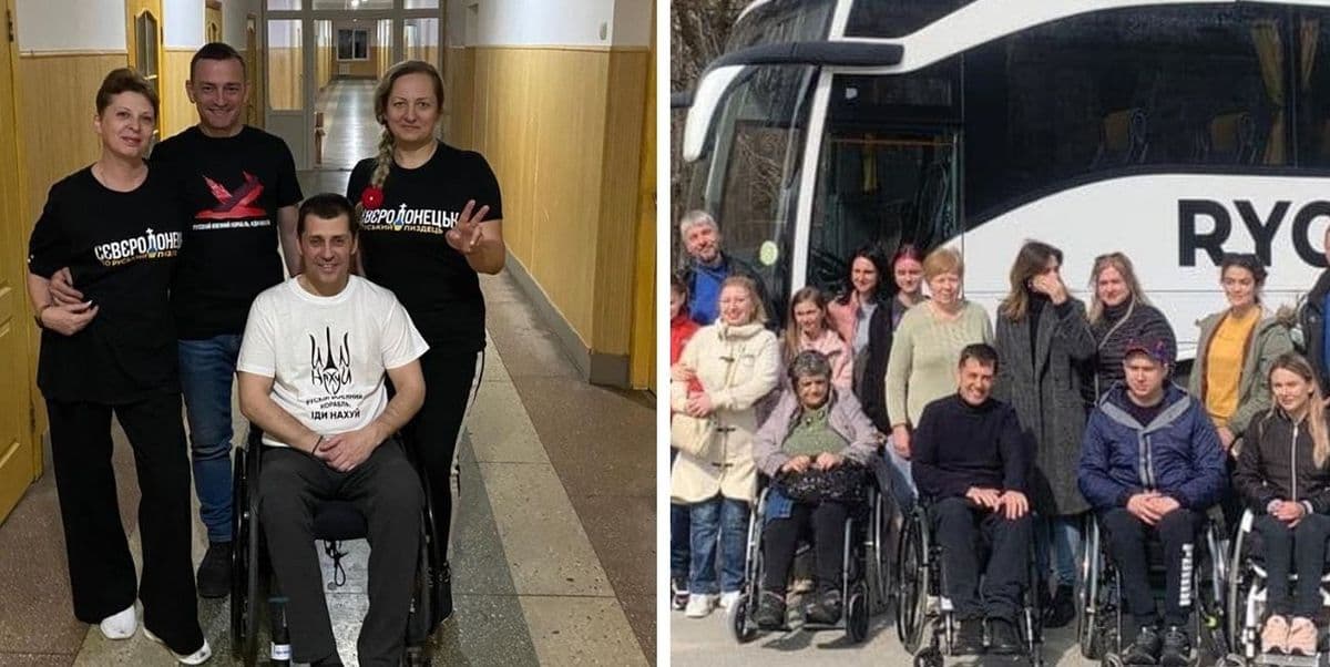 Надулічний переселенці з інвалідністю з Луганщини