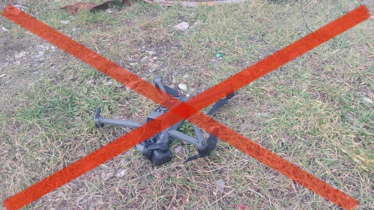 На Донеччині прикордонники збили російський безпілотник-шпигун