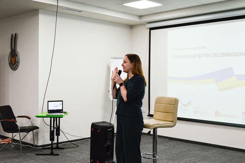 Засновниця ліцею Educator Владислава Бандурко освітній хаб для переселенців Mental Labs