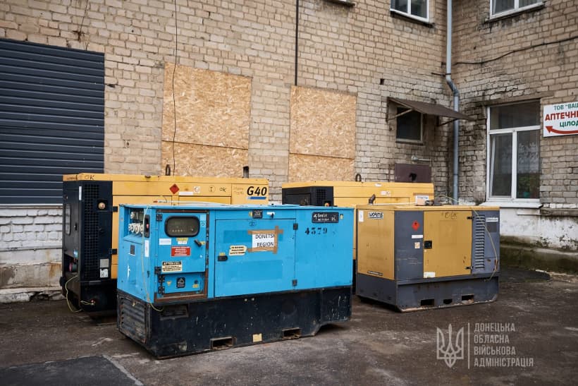 генератори для Донеччини