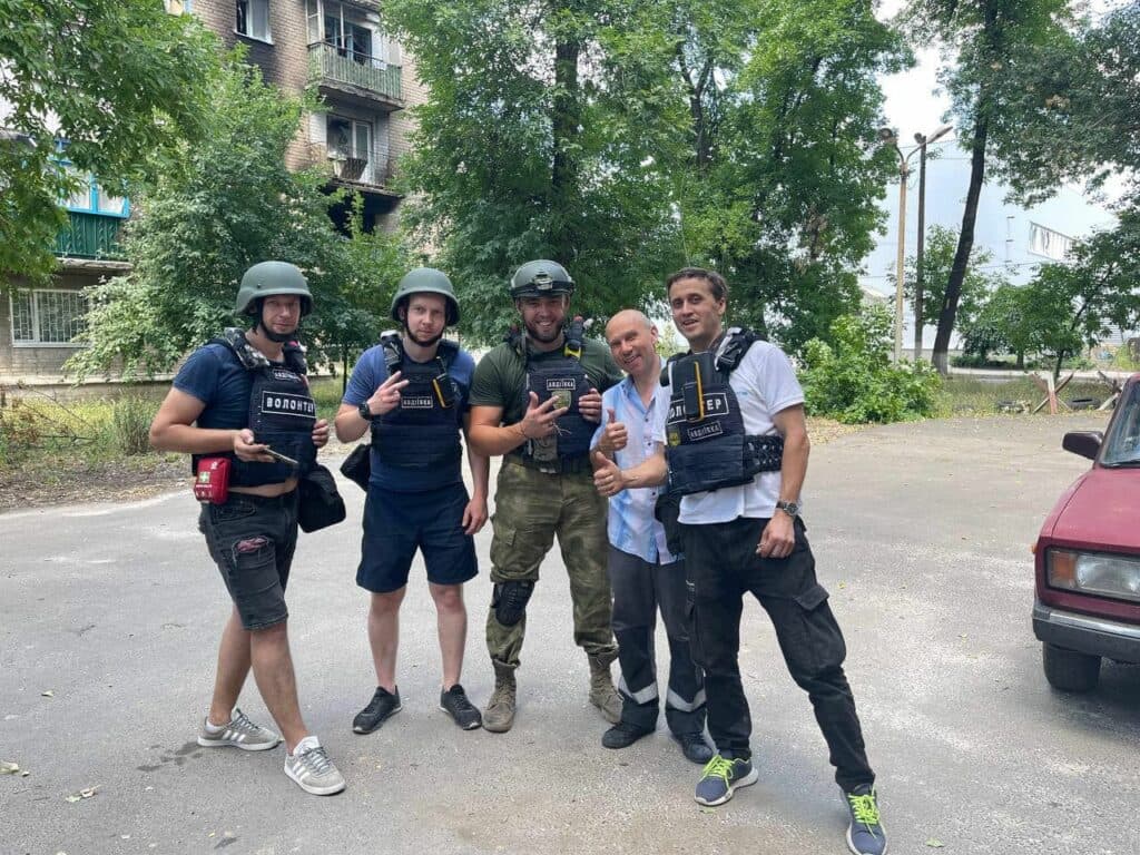 Волонтер з Авдіївки Савкевич