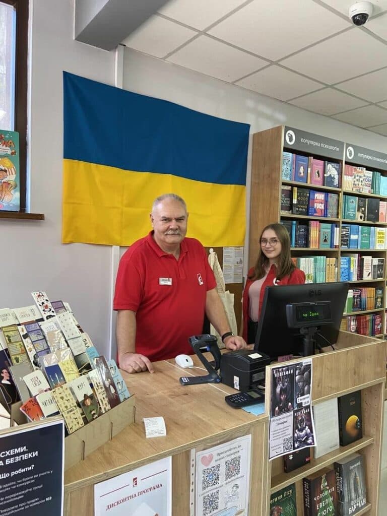 Віктор на роботі в Тернополі
