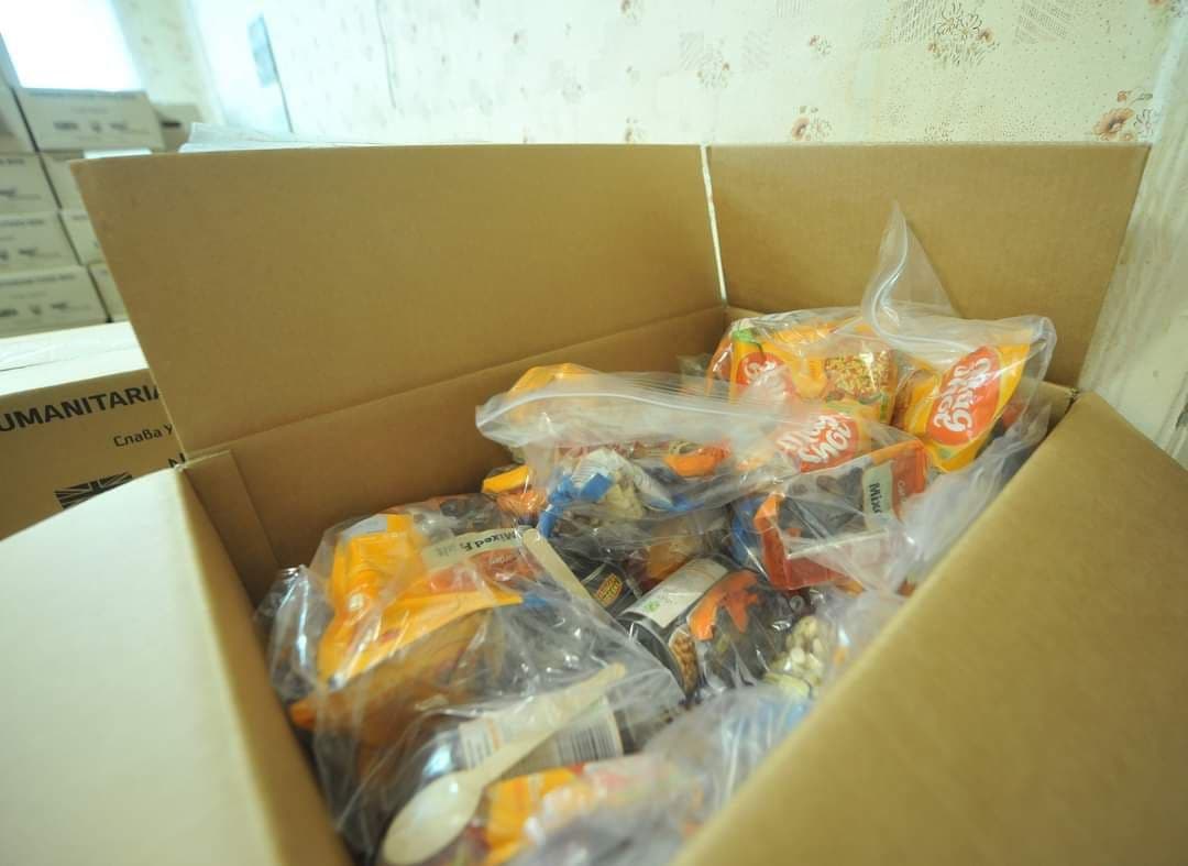 продуктові набори, переселенці