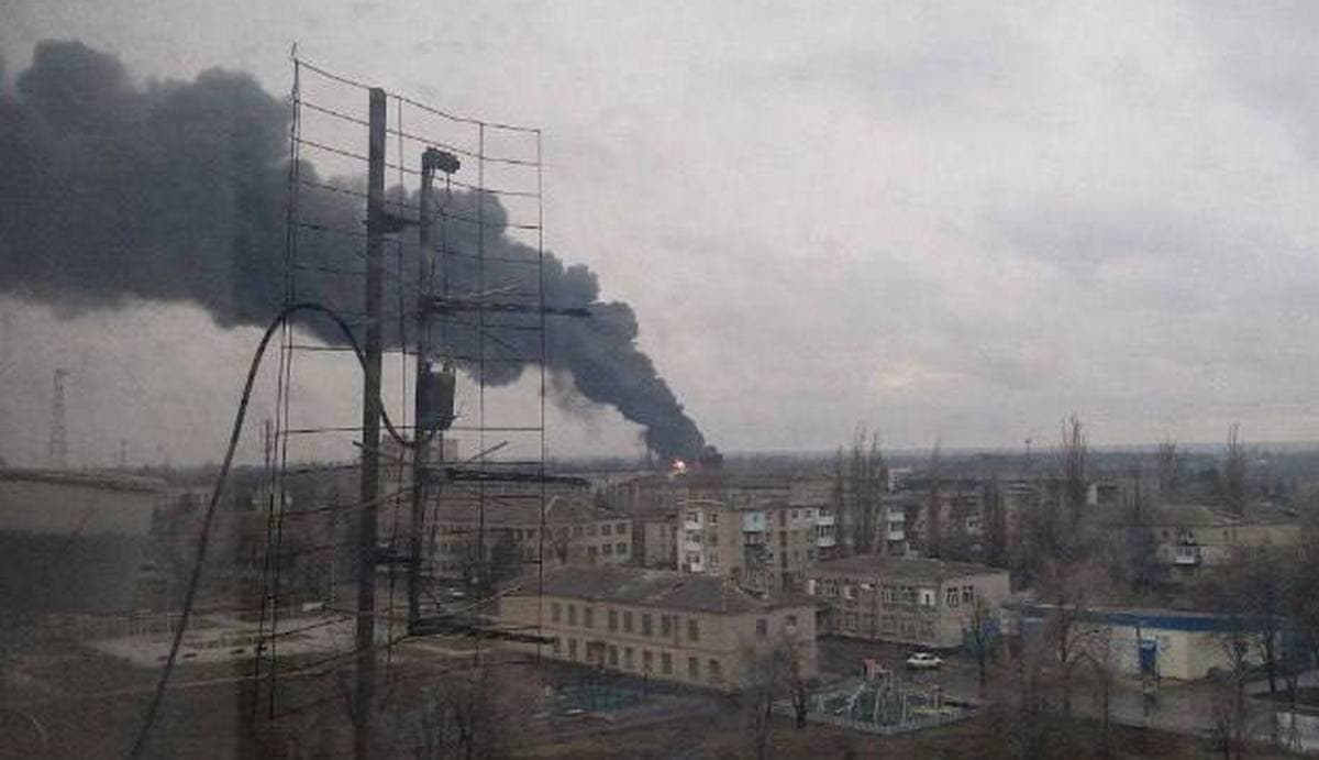 В окупованому Іловайську повідомляють про бавовну