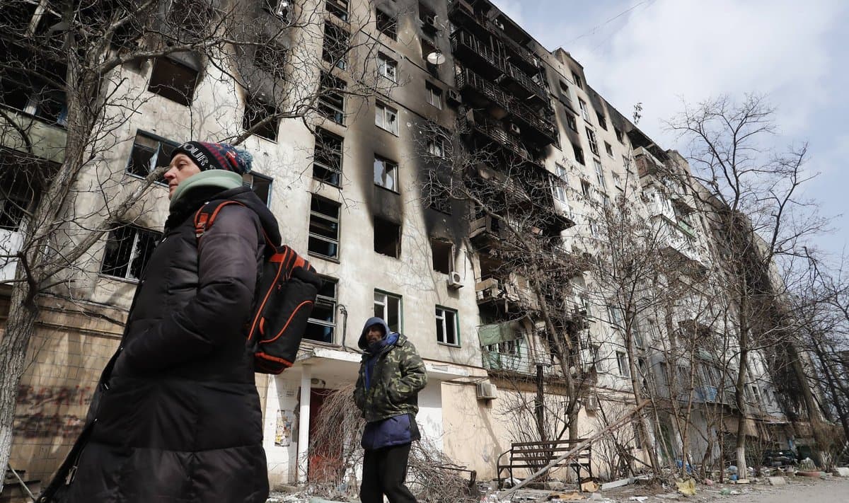 Новий рік окупований Маріуполь зустріне знову без опалення, світла та води, — міськрада