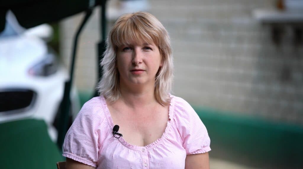 переселенка з Лисичанська