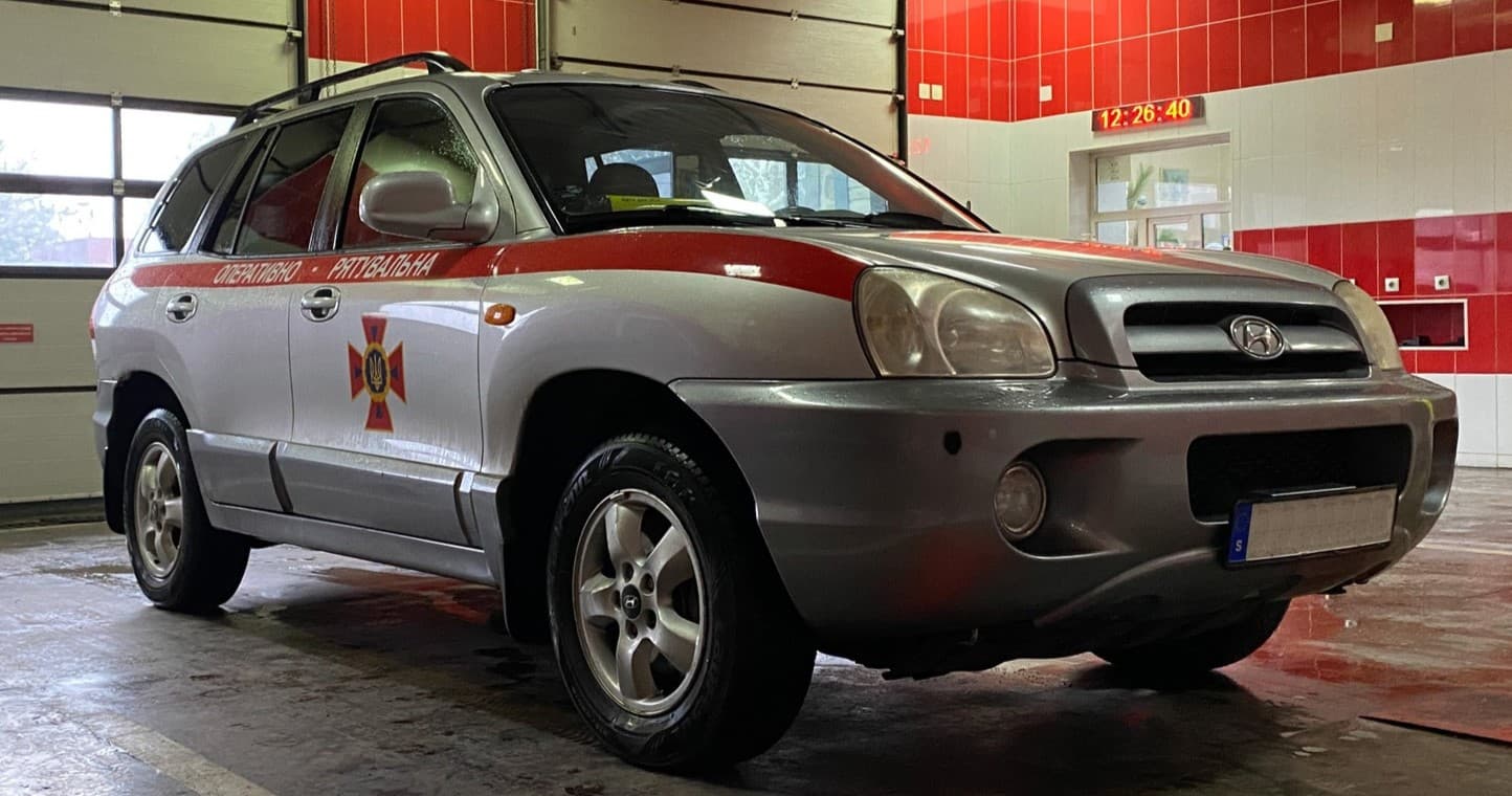 Надзвичайники Краматорського гарнізону отримали оперативно-рятувальний автомобіль