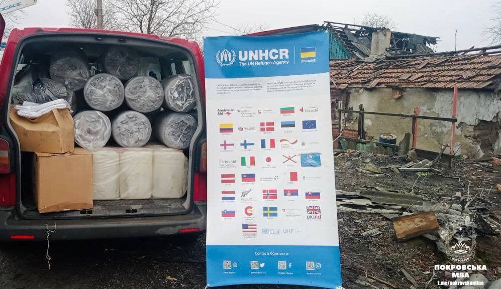 Місія "Проліска" допомагає покровчанам налагодити зруйнований ворожими обстрілами побут