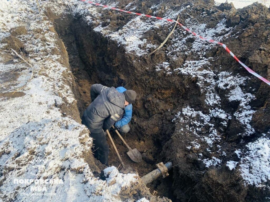 Покровськ, тепломережі