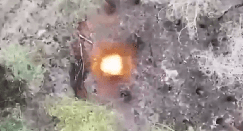 На Купʼянському напрямку прикордонники з дрона ліквідували двох окупантів: відео