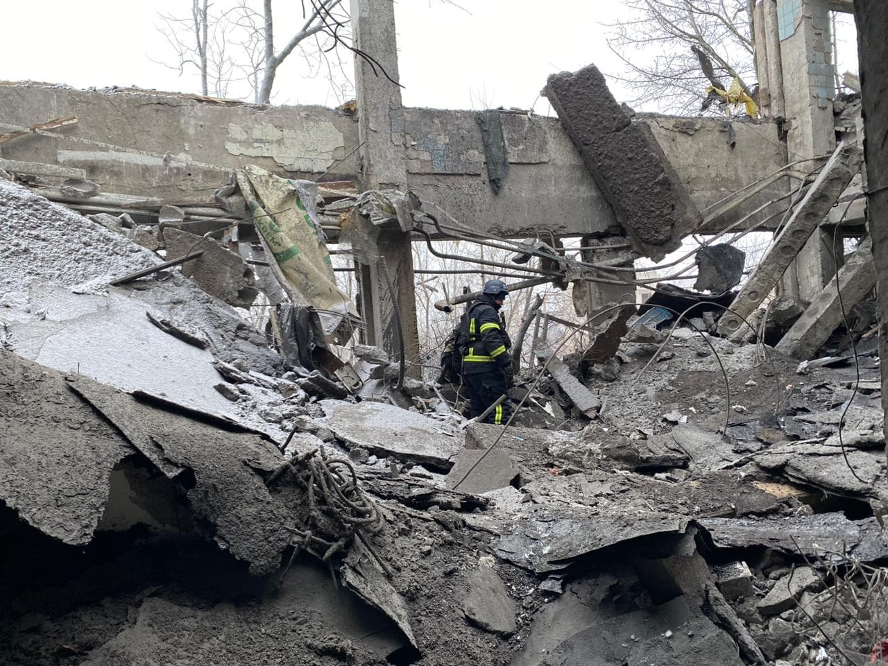 удар по шахті Мирнограду