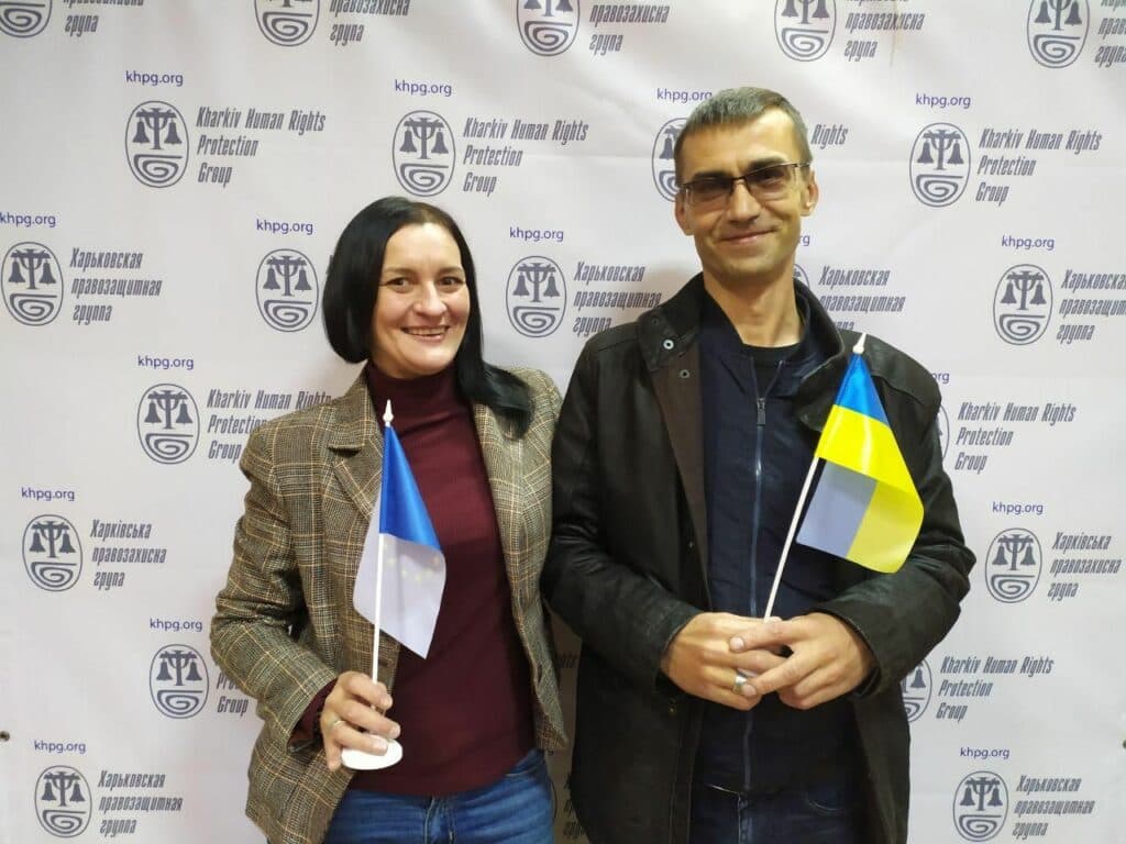 Анна Скрипка та Олег Цвілий