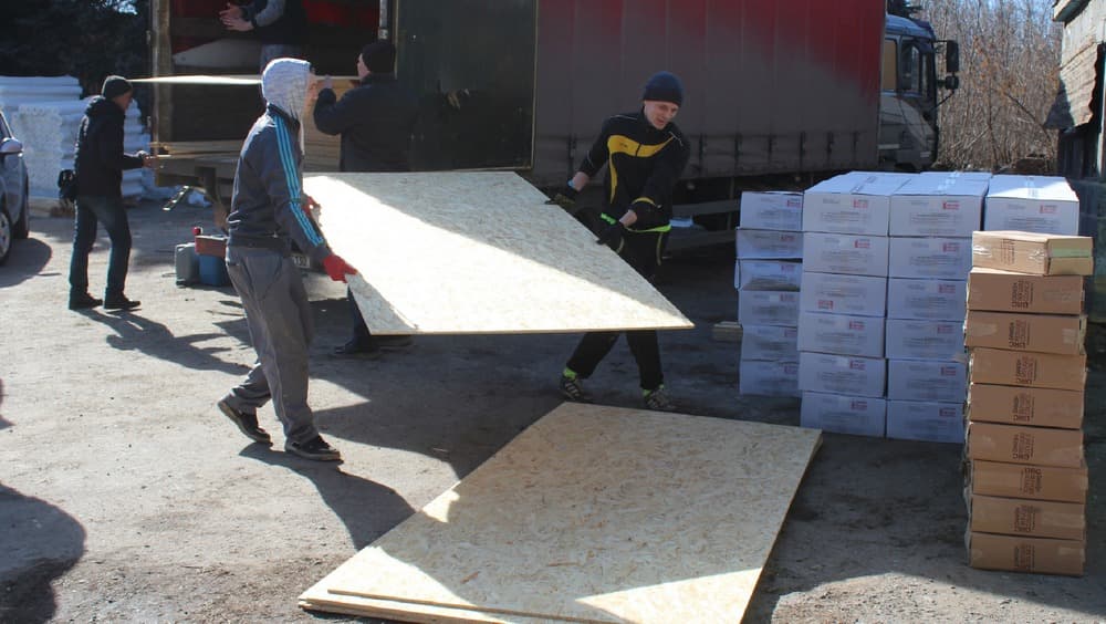 Данська Рада у справах біженців допомагає постраждалим від обстрілів мешканцям Дружківської громади