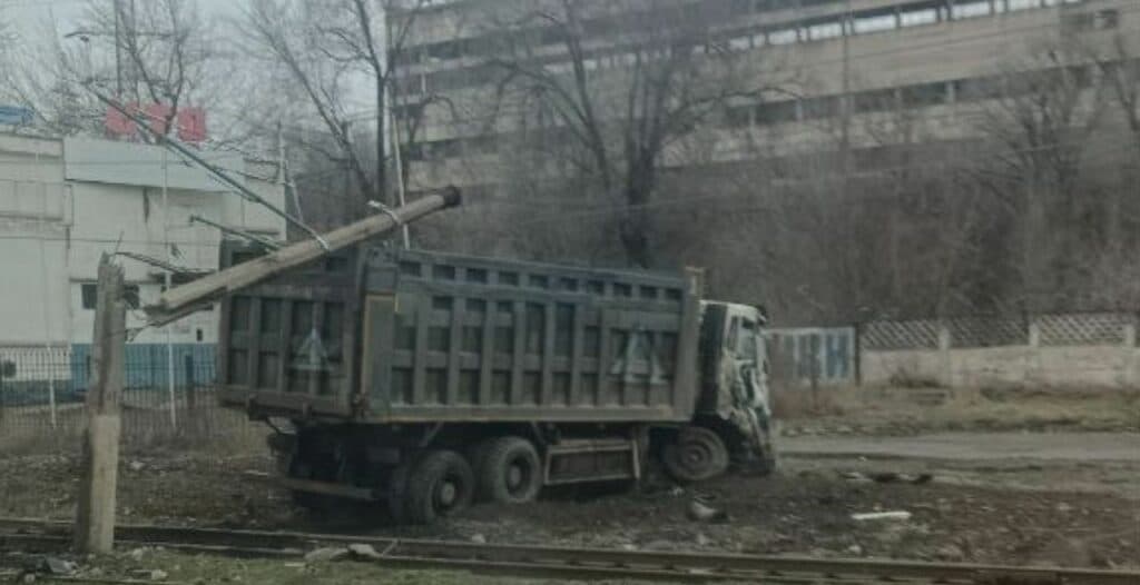 Маріупольский спротив знешкодив вантажівку загарбників