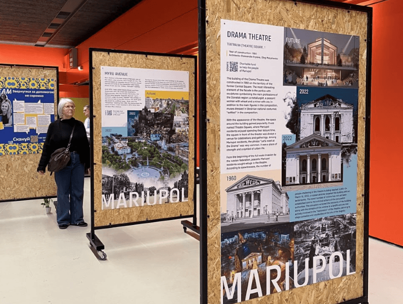 На виставці у Нідерландах показали незламний Маріуполь (фото)