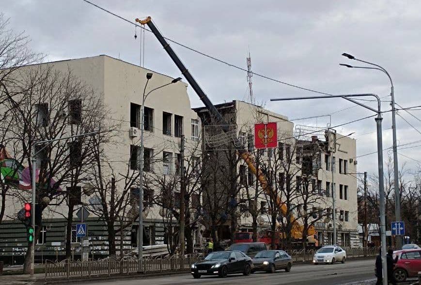 будинок звʼязку у Маріуполі