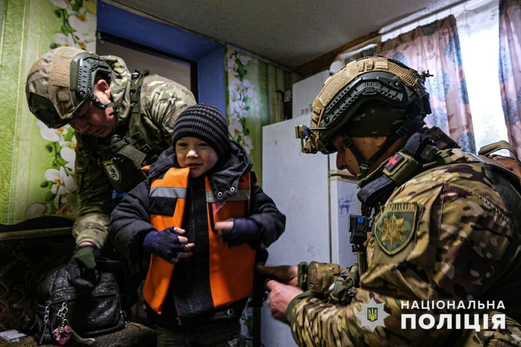 евакуація з Новоселівки Першої