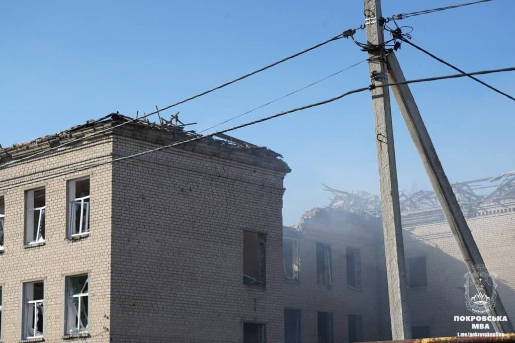 обстріл Покровська