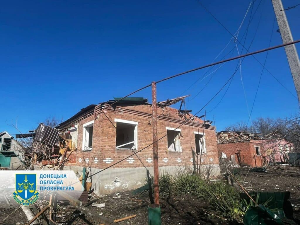 обстріл донеччини