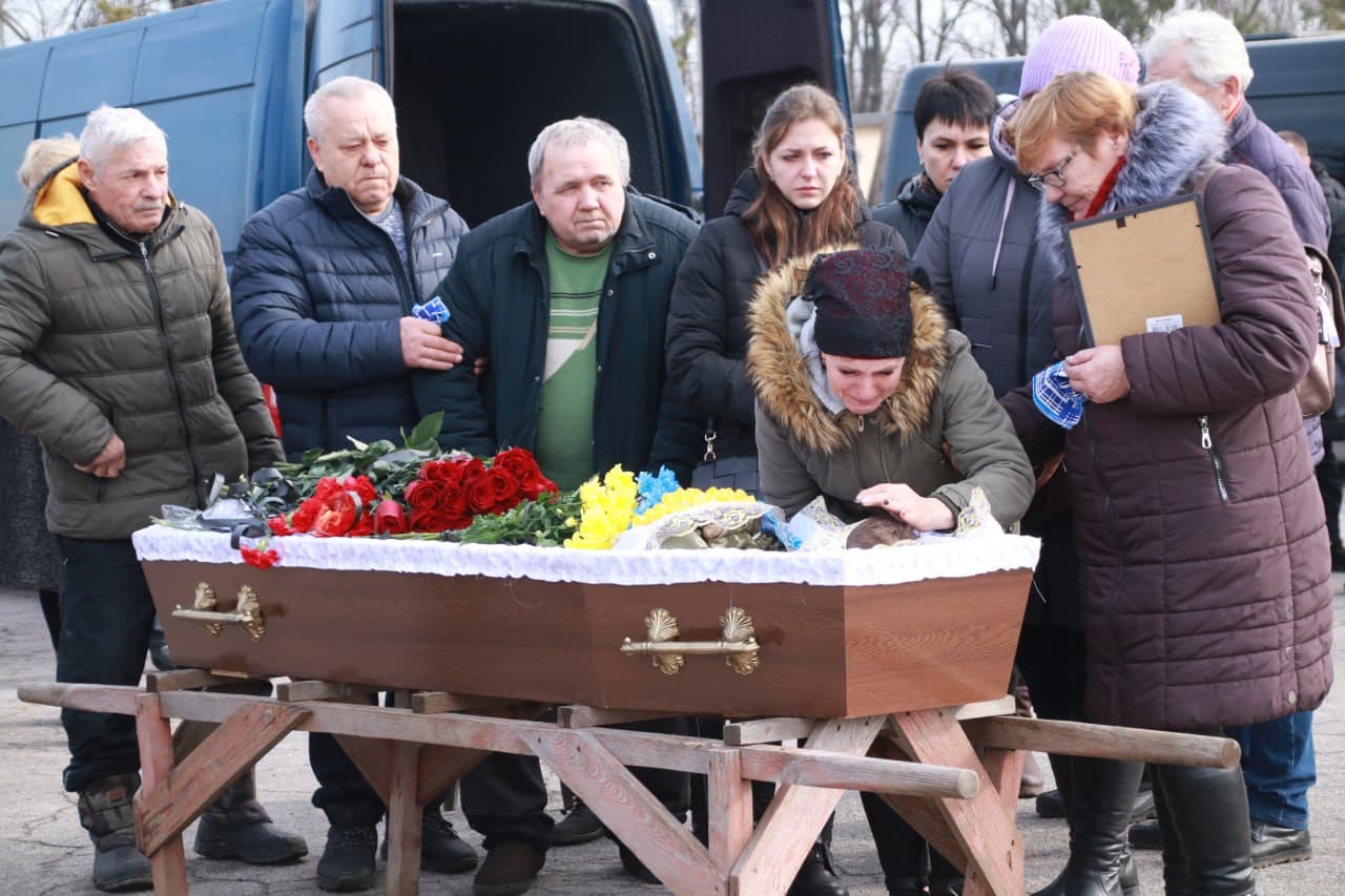 прощання з Сергієм Комісаровим з Мирнограду