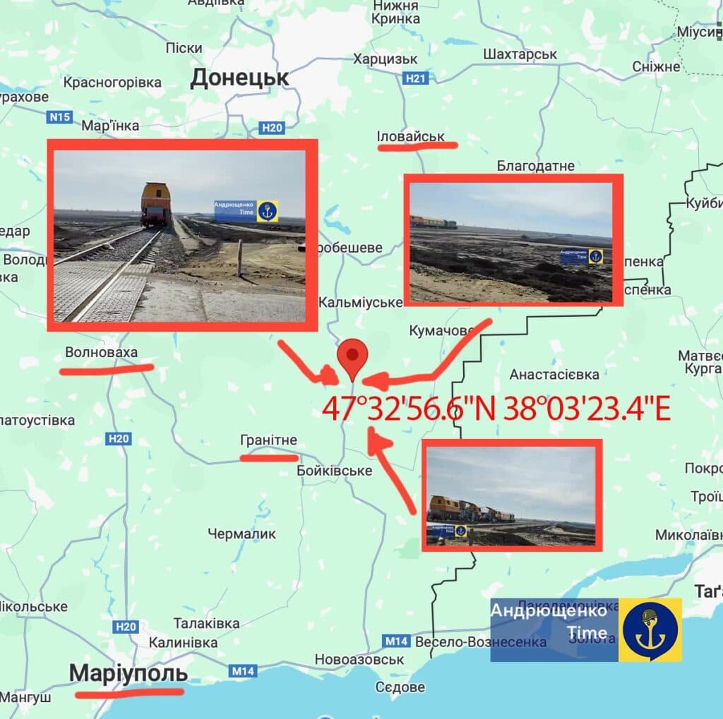 резервний шлях окупантів, Маріуполь