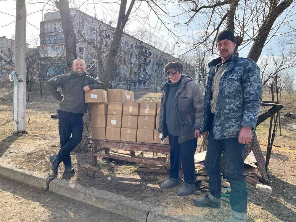 На Донеччині розподілено понад 500 тонн допомоги