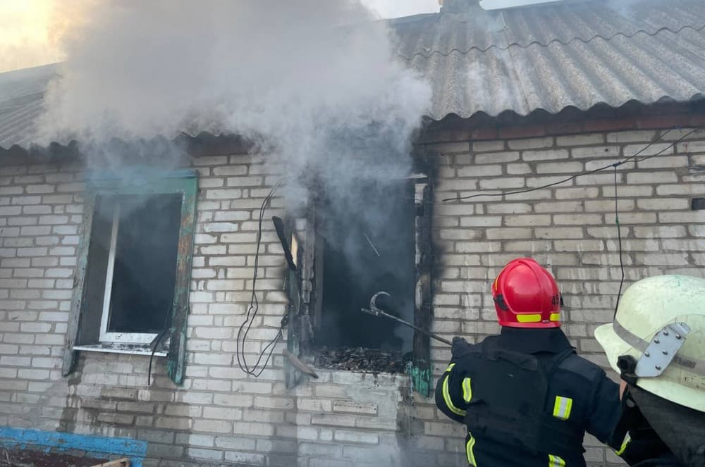 На Донеччині за добу на пожежах загинули два чоловіки