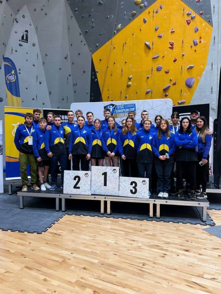 Скелелазка з Донеччини стала срібною призеркою етапу молодіжного Кубку Європи в Любліні