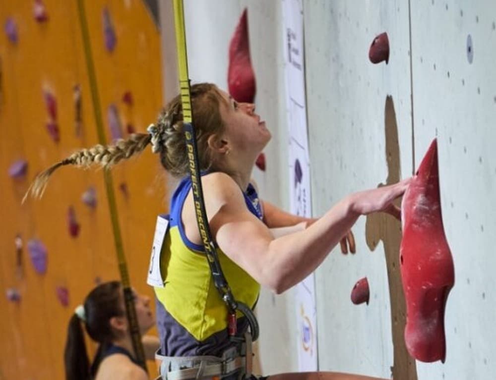Скелелазка з Донеччини стала срібною призеркою етапу молодіжного Кубку Європи в Любліні
